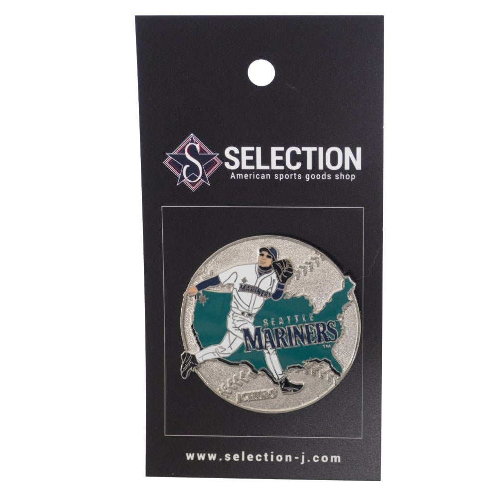 イチロー シアトルマリナーズ ピンバッジ MLB イチロー シアトル・マリナーズ Ichiro USA Ball Pin ピンズ
