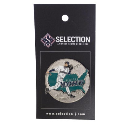 MLB イチロー シアトル・マリナーズ Ichiro USA Ball Pin ピンズ 