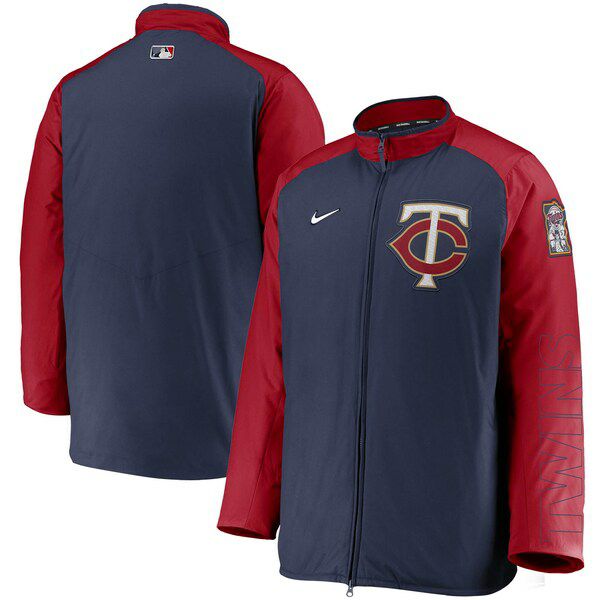 NIKE × MLB タンパベイ レイズ ダグアウト ジャケット M Boston Red Sox Authentic Collection Dugout Men's Nike MLB Full-Zip