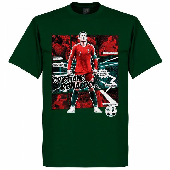 SOCCER クリスティアーノ・ロナウド サッカーポルトガル代表 Tシャツ
