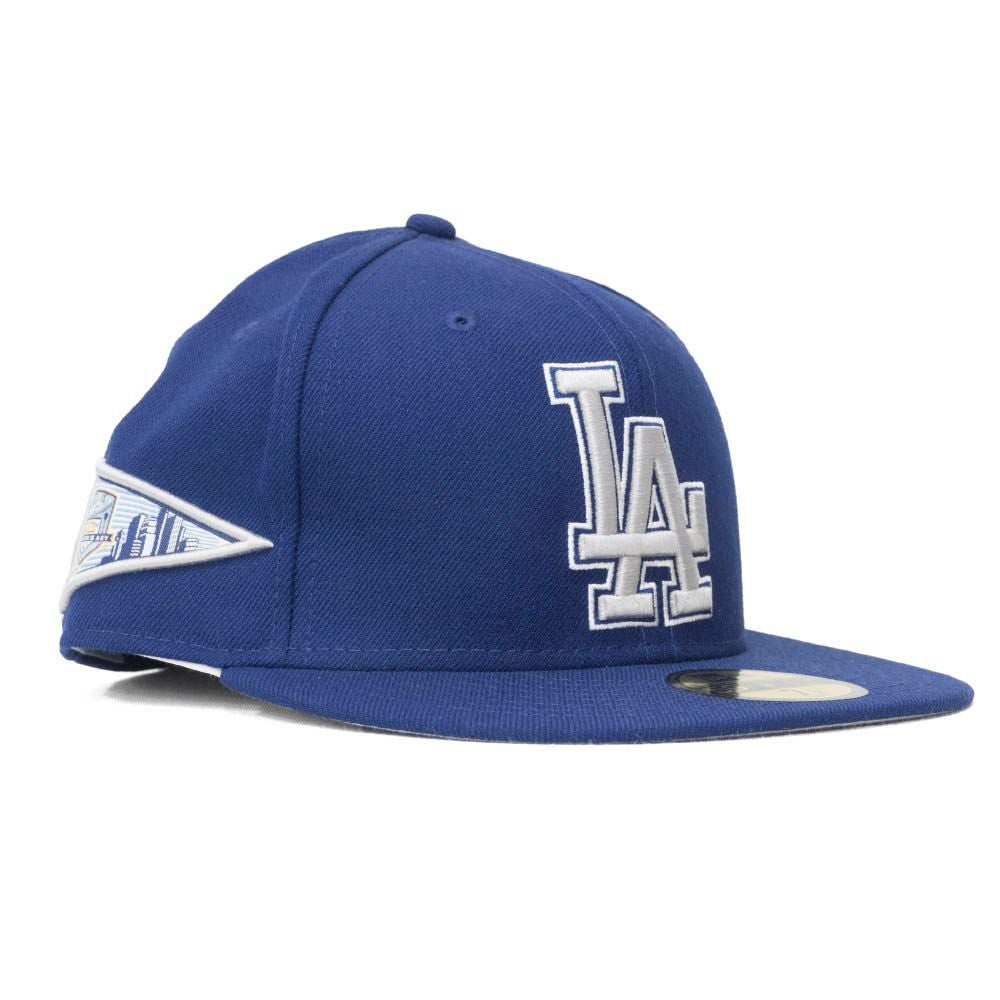 MLB ロサンゼルス・ドジャース キャップ/帽子 50周年記念 バナーパッチ