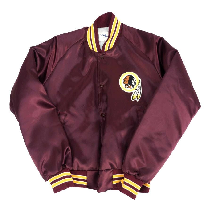 レッドスキンズ スタジャン NFL サテンジャケット Chalk Line メンズ レッドスキンズ スタジャン NFL サテンジャケット Chalk Line メンズ