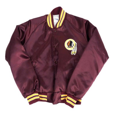 レッドスキンズ スタジャン NFL サテンジャケット Chalk Line メンズ 