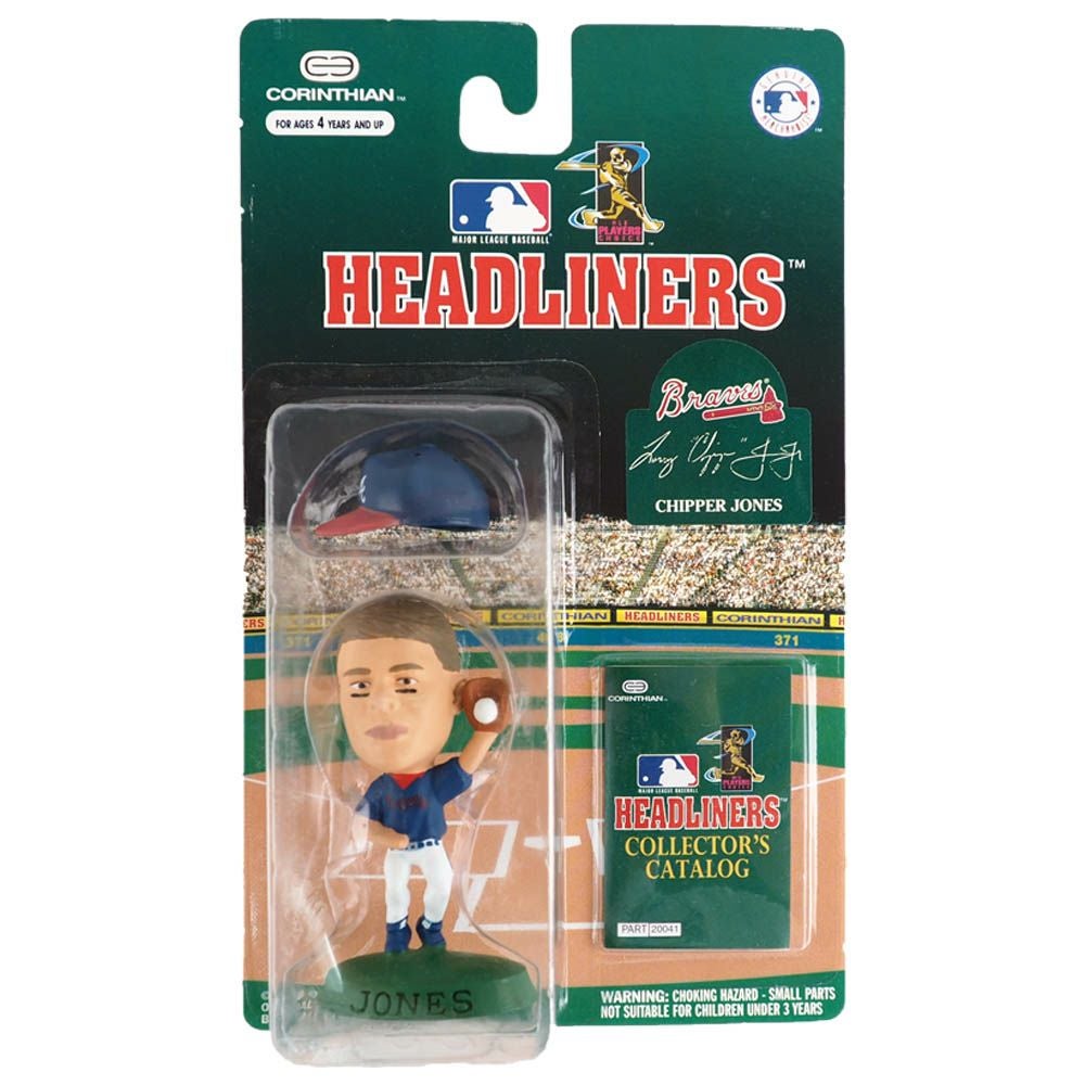 MLB グッズ MLB フィギュア チッパー・ジョーンズ フィギュア ネイビー