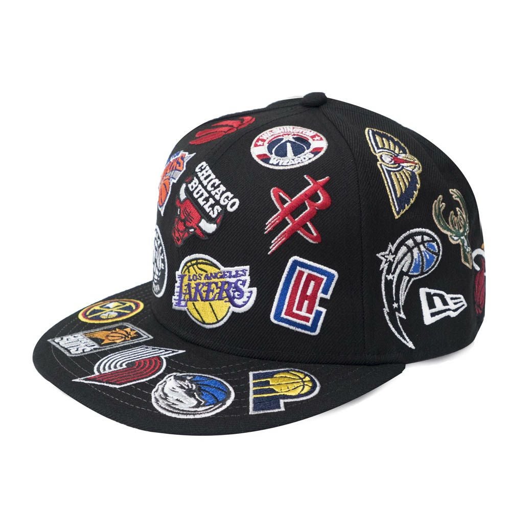 NBAチームキャップ ../.,さん専用 NBA キャップ/帽子 ニューエラ NewEra チームロゴ オールオーバー