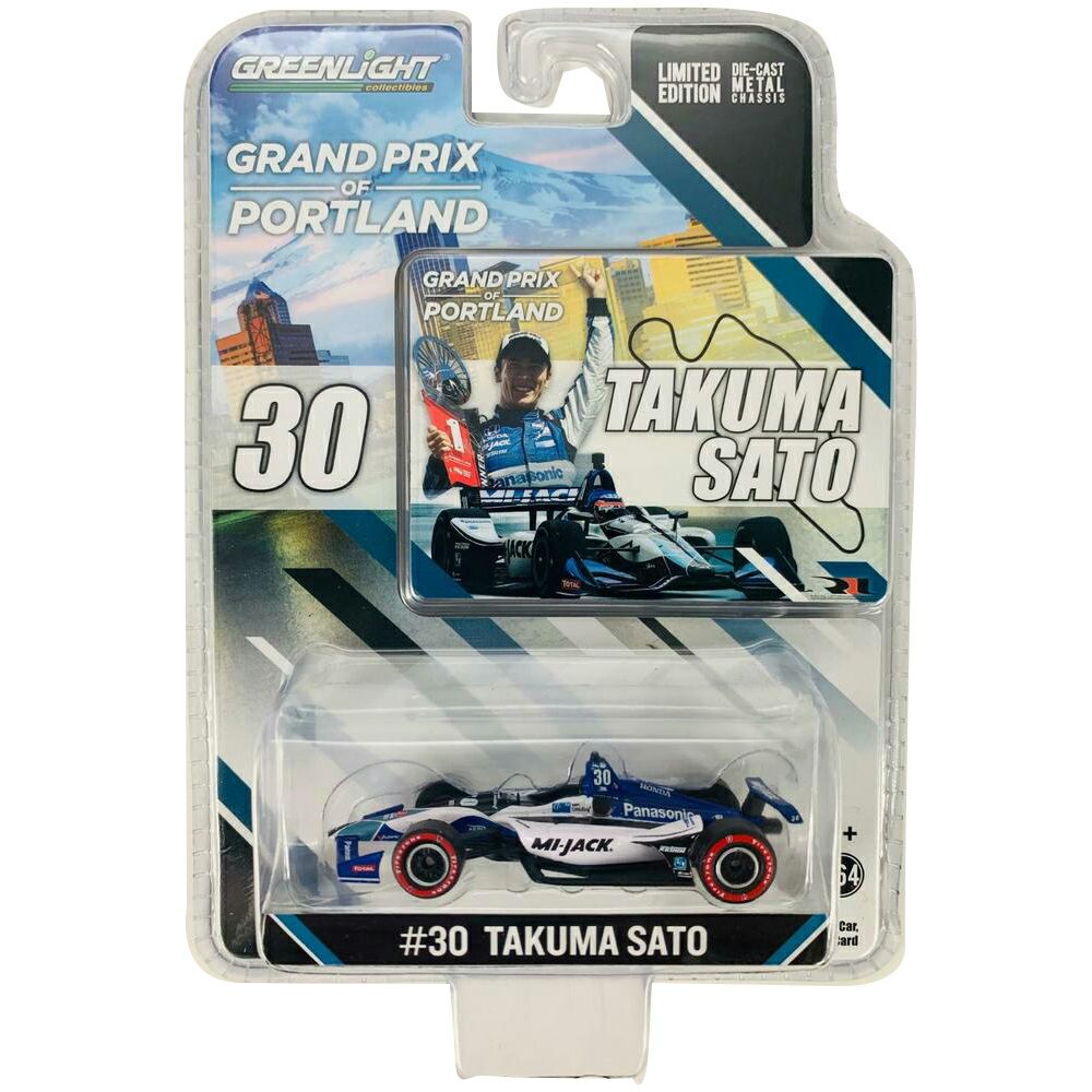 インディ500 佐藤琢磨 ミニカー モデルカー フィギュア 2018 ポート
