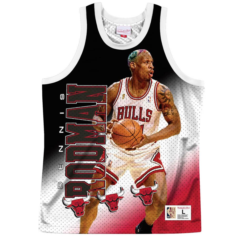NBA デニス・ロッドマン Tシャツ 復刻モデル レッド - NBA