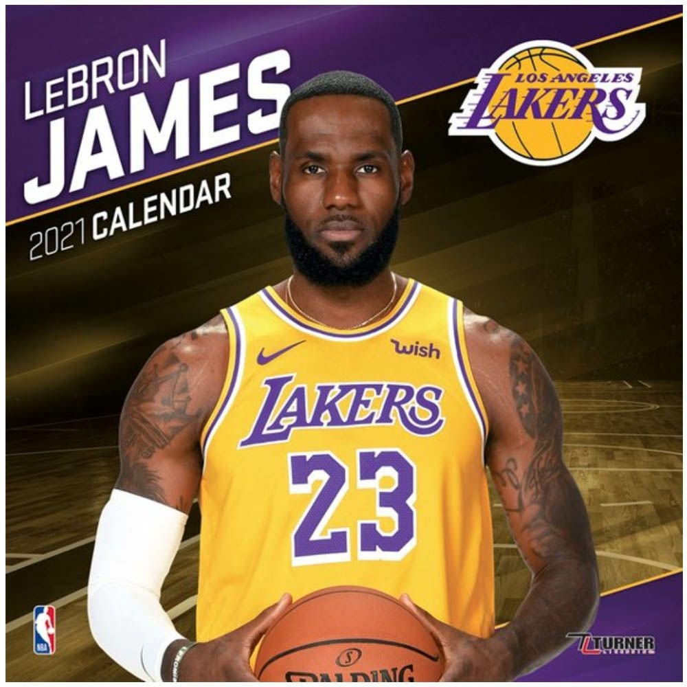 レブロン・ジェームズ カレンダー NBA レイカーズ 2021年版 プレーヤー