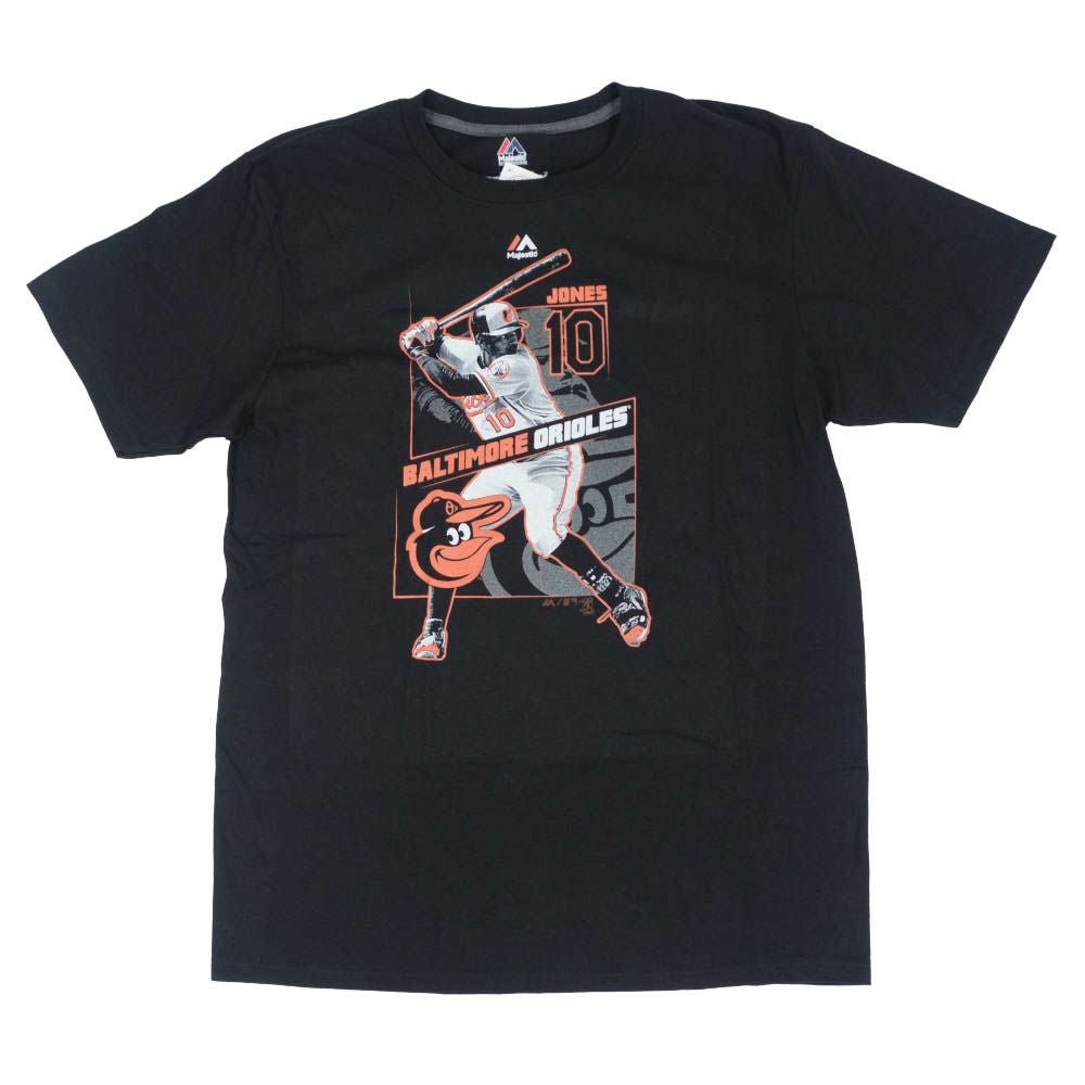MLB オリオールズ アダム・ジョーンズ Tシャツ ブラック - MLB