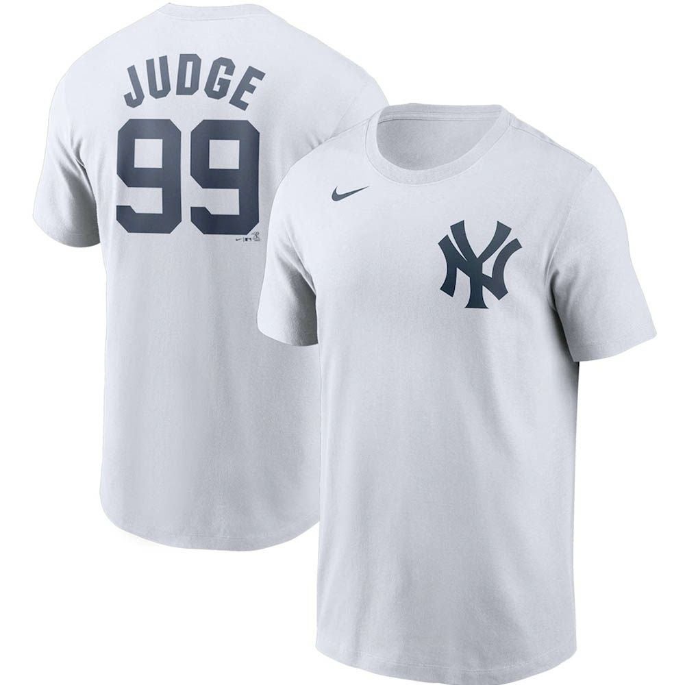MLB アーロン・ジャッジ Tシャツ ホワイト - MLB | セレクション公式