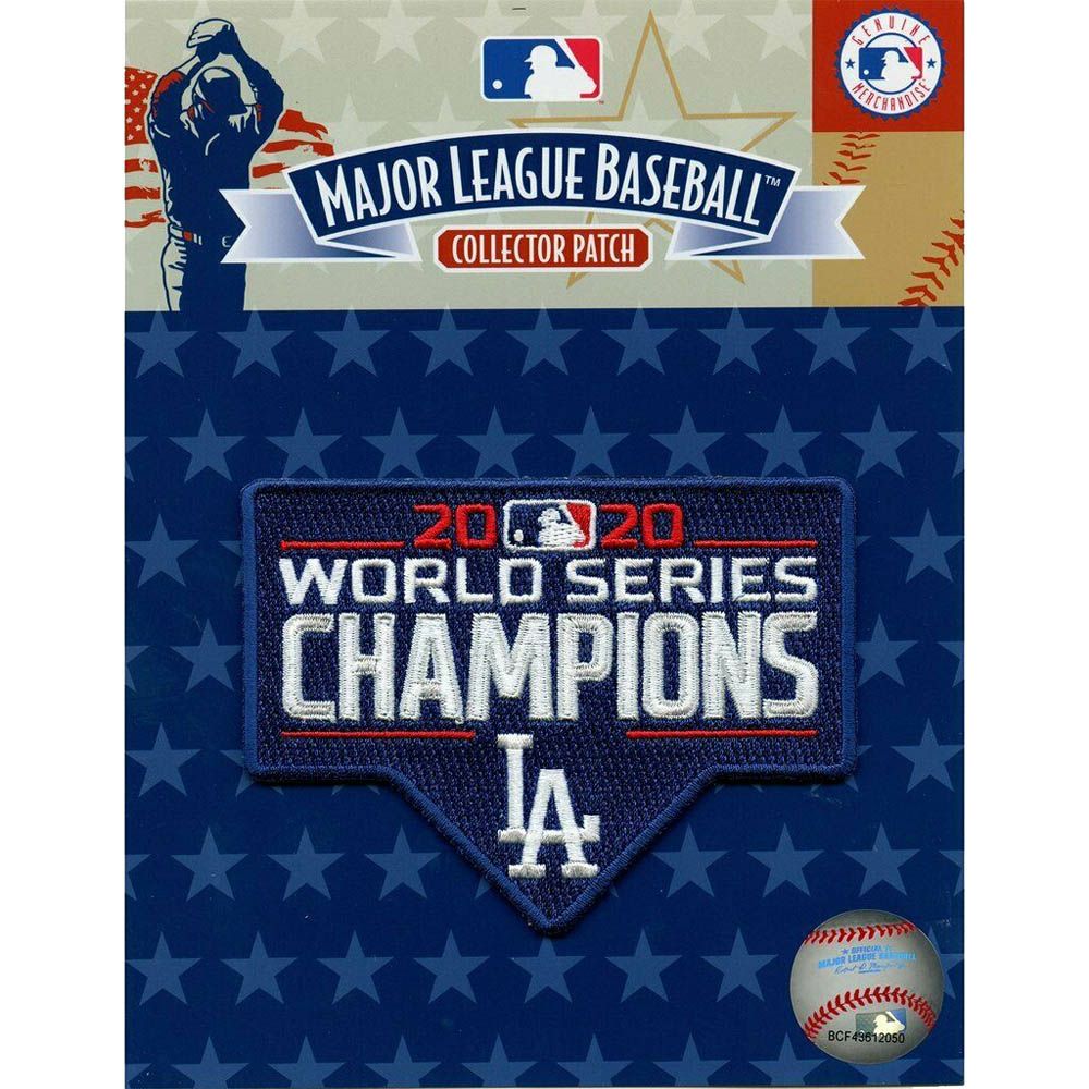 ドジャース 優勝 ワッペン MLB ワールドシリーズ 2020 MLB