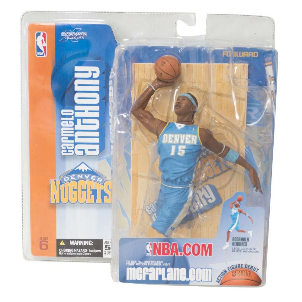 カーメロ・アンソニー フィギュア ナゲッツ NBA グッズ Series 6 Mc