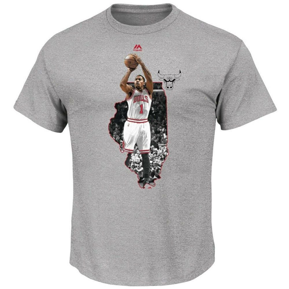 デリック・ローズ Tシャツ tシャツ メンズ 半袖 NBA シカゴ・ブルズ