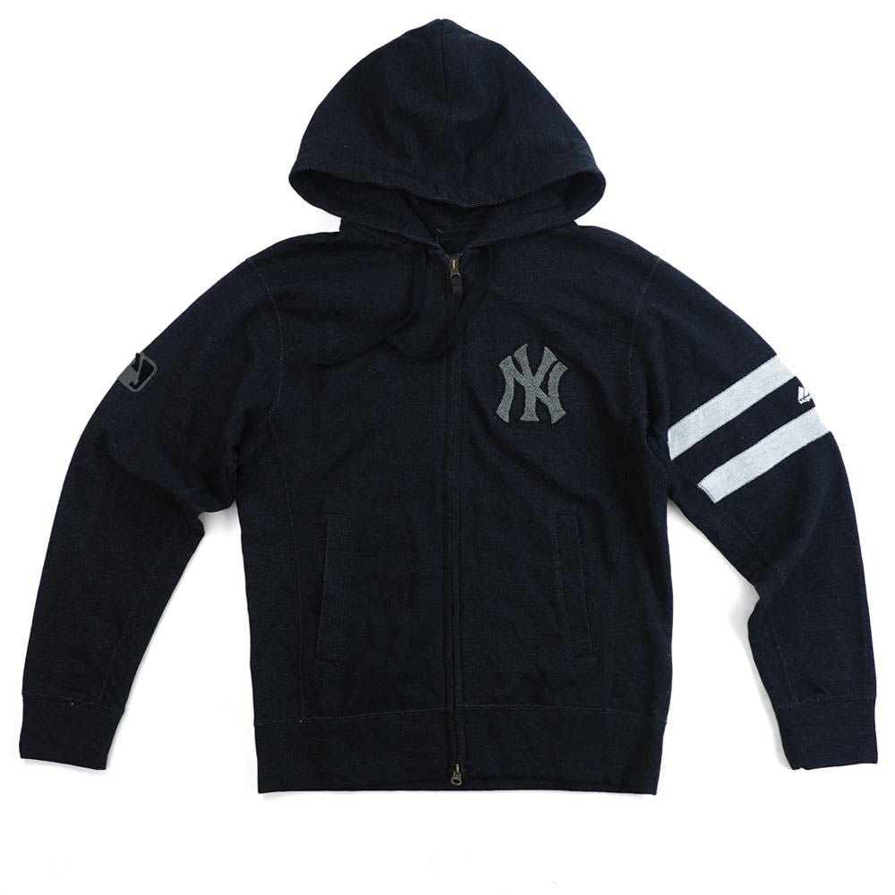 ヤンキース　ジップパーカー 00s MLB 