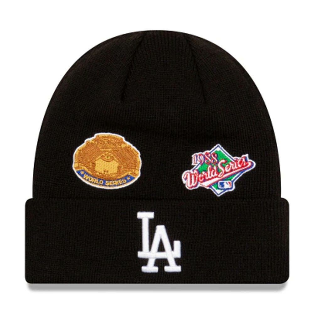 ドジャース ニットキャップ ニット帽 MLB ニューエラ New Era ブラック ドジャース ニットキャップ ニット帽 MLB ニューエラ New Era ブラック