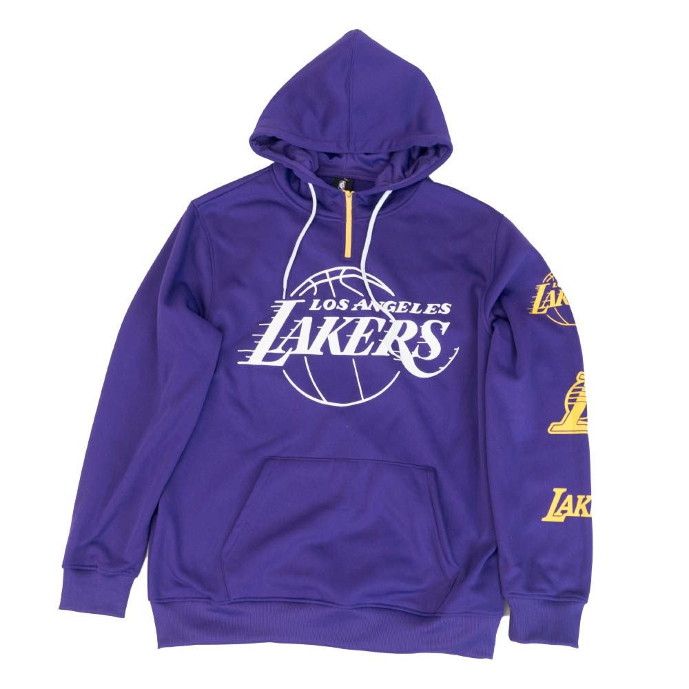 レイカーズ パーカー NBA UNK パープル メンズ 長袖 フーディー プル