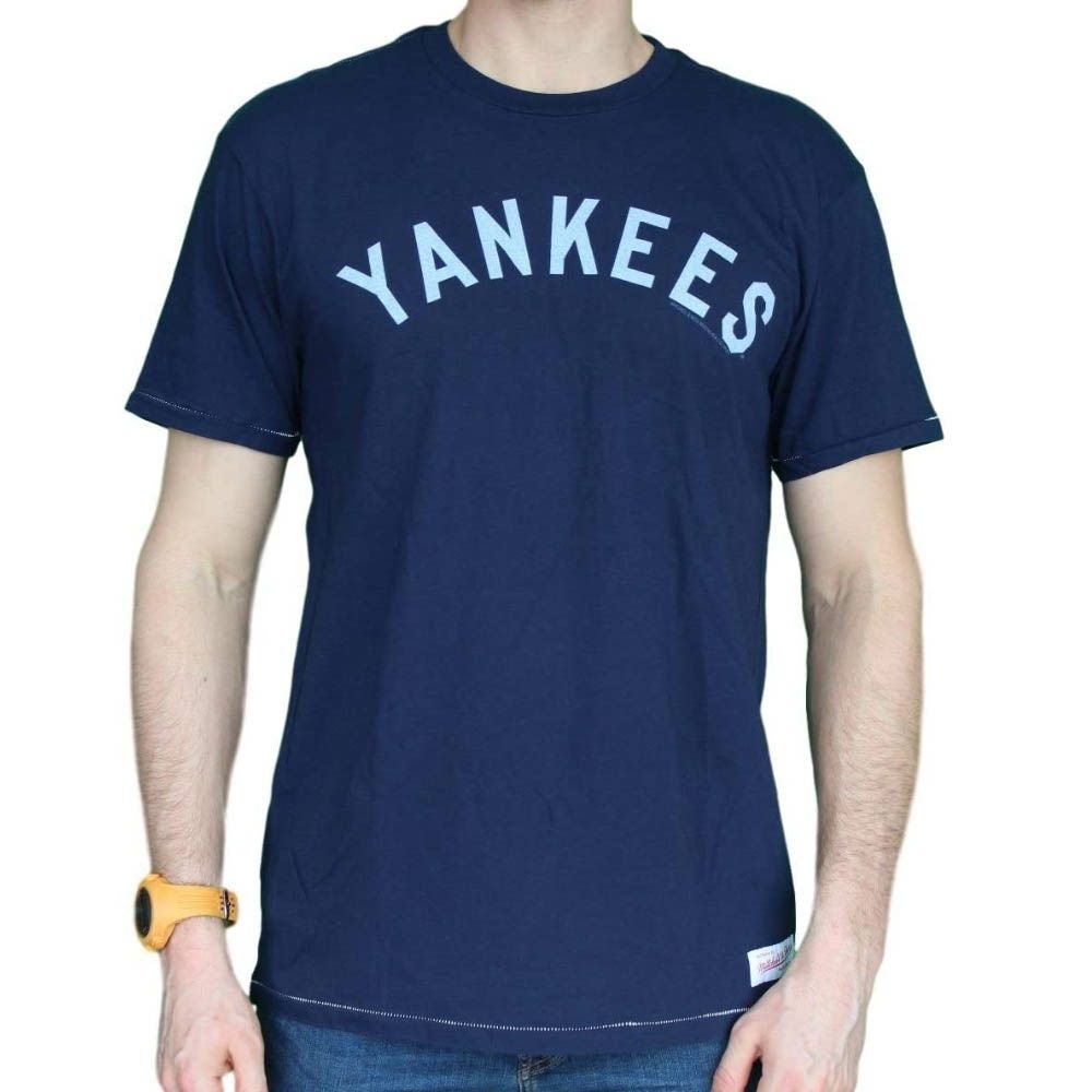 ヤンキース Tシャツ MLB プレミアム 半袖 ミッチェル＆ネス Mitchell