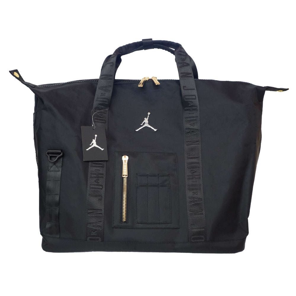 JORDAN ダッフルバッグ 2ウェイ Duffle Bag ナイキ Nike Black Gold