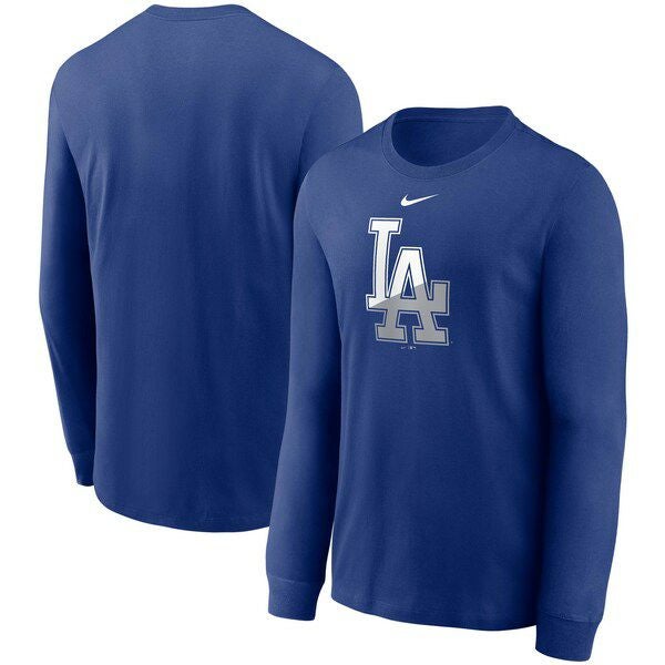 ドジャース MLB Tシャツ メンズ 長袖 ロンt ナイキ Nike ロイヤル