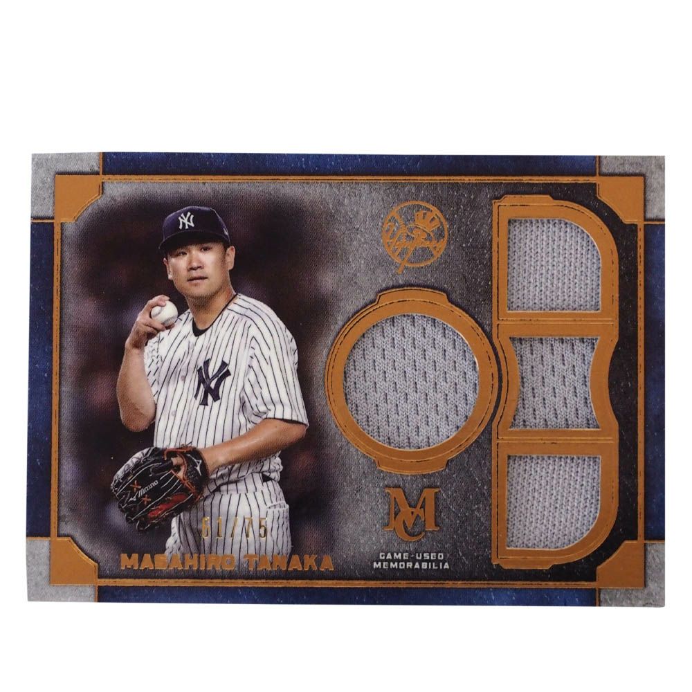 田中将大 メジャーリーグ　記念プレート MLB デビュー記念　野球 MLB 田中将大 グッズ - MLB | セレクション公式オンライン通販ストア