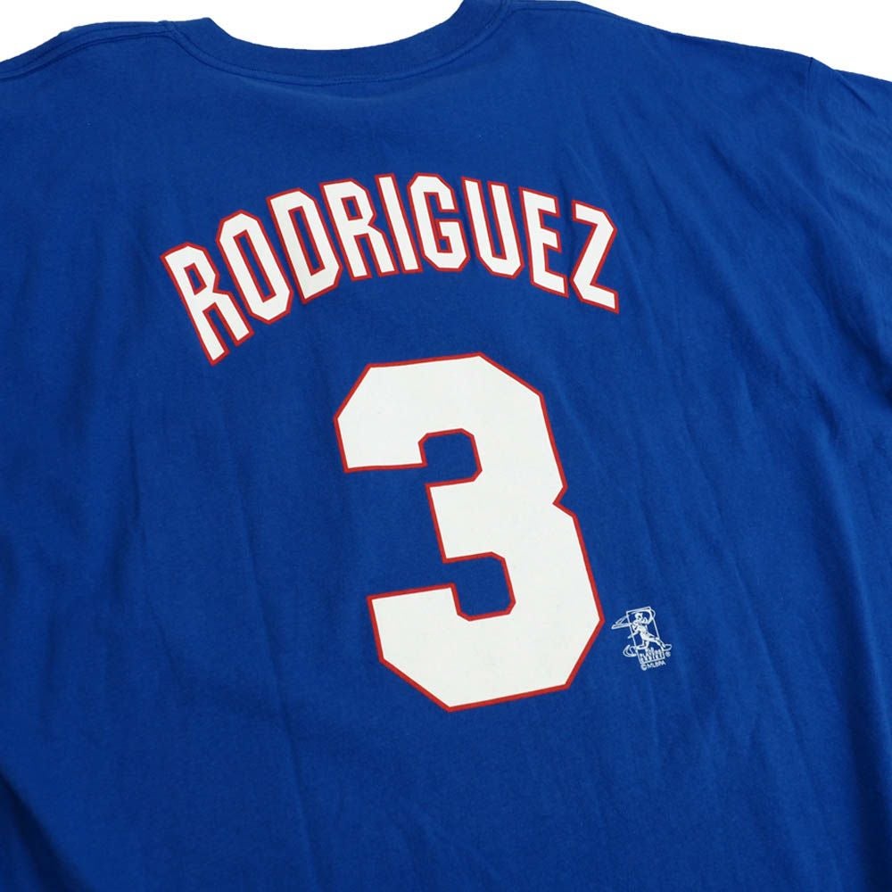 アレックス・ロドリゲス レンジャーズ MLB Tシャツ マジェスティック