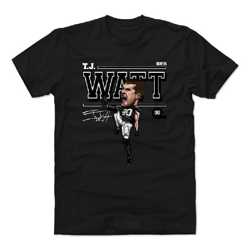 NFL Tシャツ T・J・ワット スティーラーズ Cartoon T-Shirts 500LEVEL