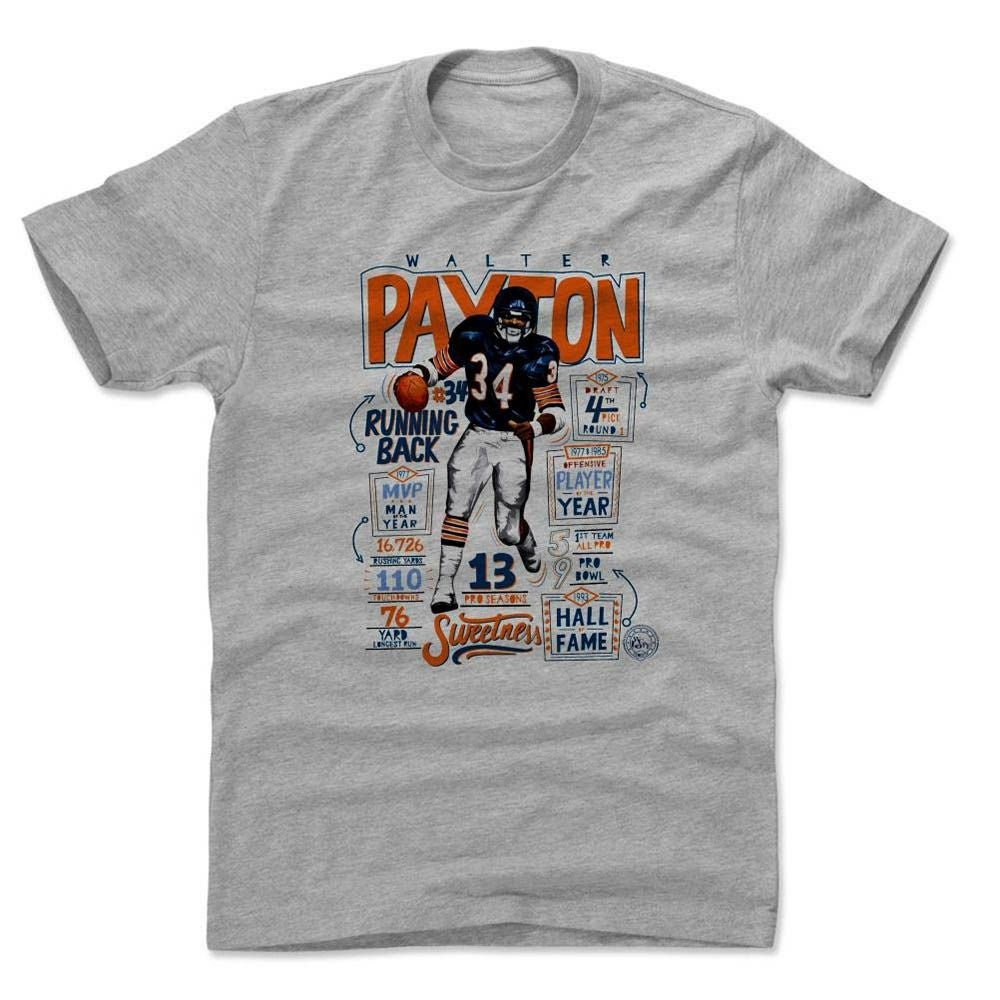 【超レア】ウォルター・ペイトン(シカゴ・ベアーズ#34）NFLダンバリーミント社 NFL ベアーズ Tシャツ ウォルター・ペイトン Chicago Icon T-Shirt