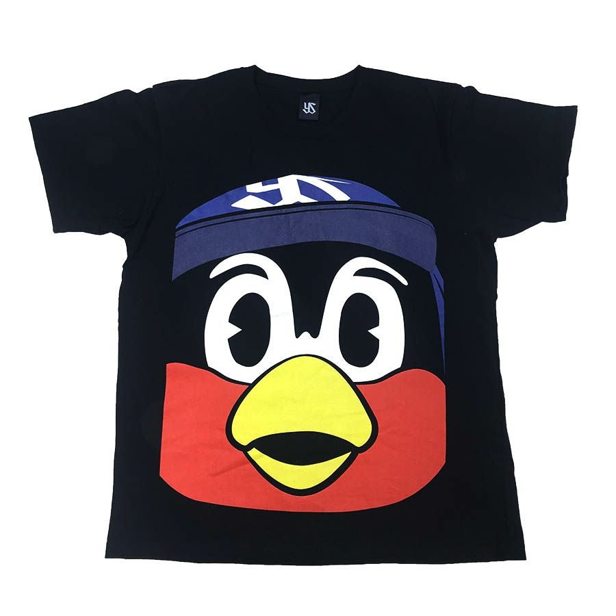 東京ヤクルトスワローズ グッズ Tシャツ つば九郎ビッグフェイスTee