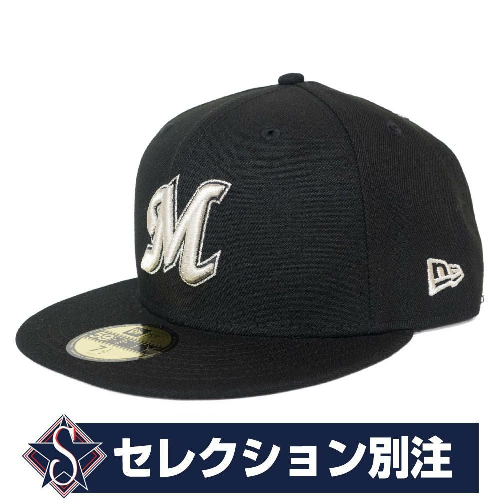 TOKYOオリオンズ　千葉ロッテマリーンズ　ベースボールキャップ NEWERA NEW ERA（ニューエラ） 59FIFTY 千葉ロッテマリーンズ ロゴ刺繍 6