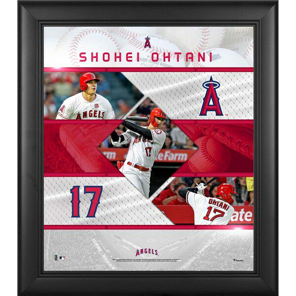 MLB 大谷翔平 エンゼルス フォトフレーム 実使用ボール ピース グッズ