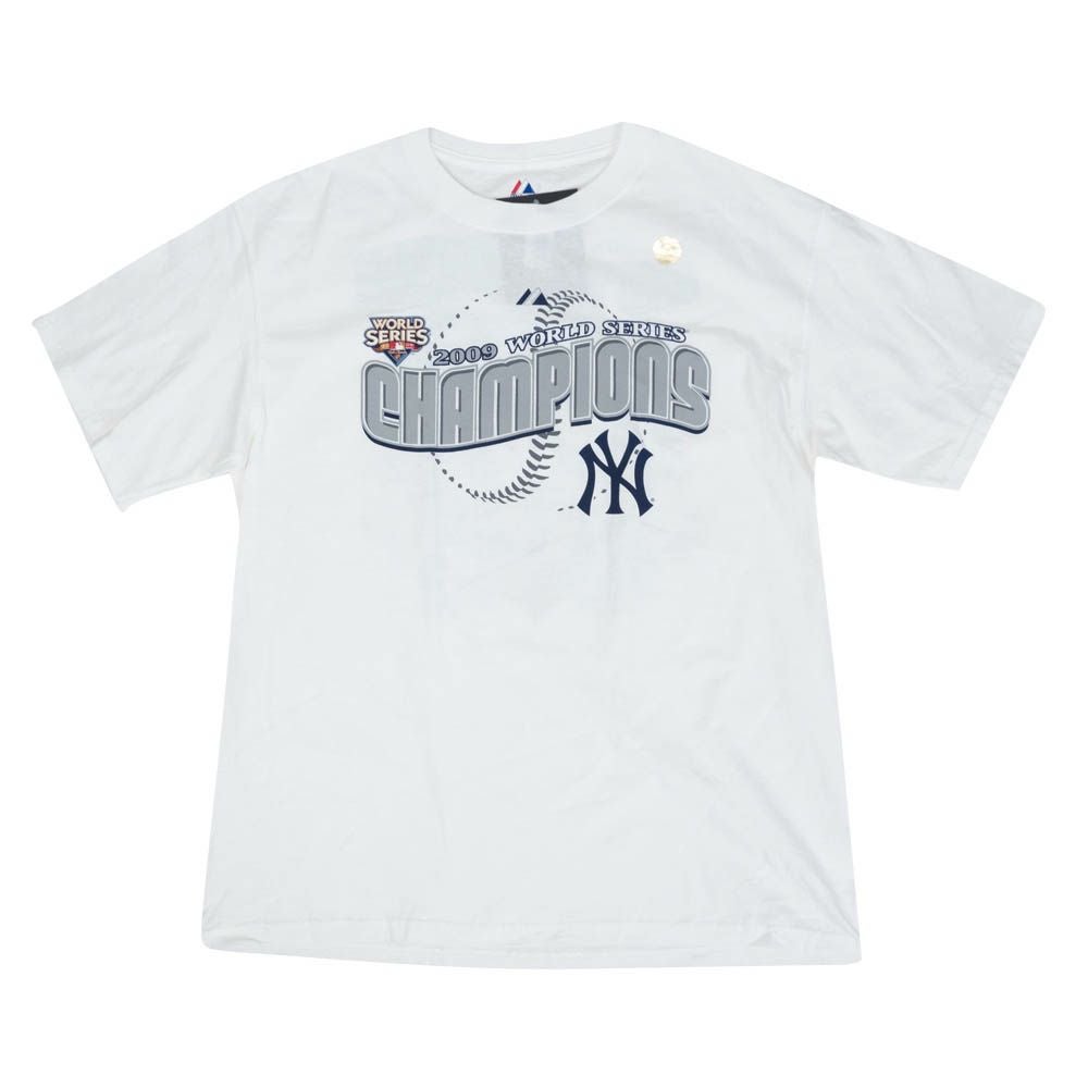 MLB ヤンキース Tシャツ ワールドシリーズ2009 Team Roster T-Shirt