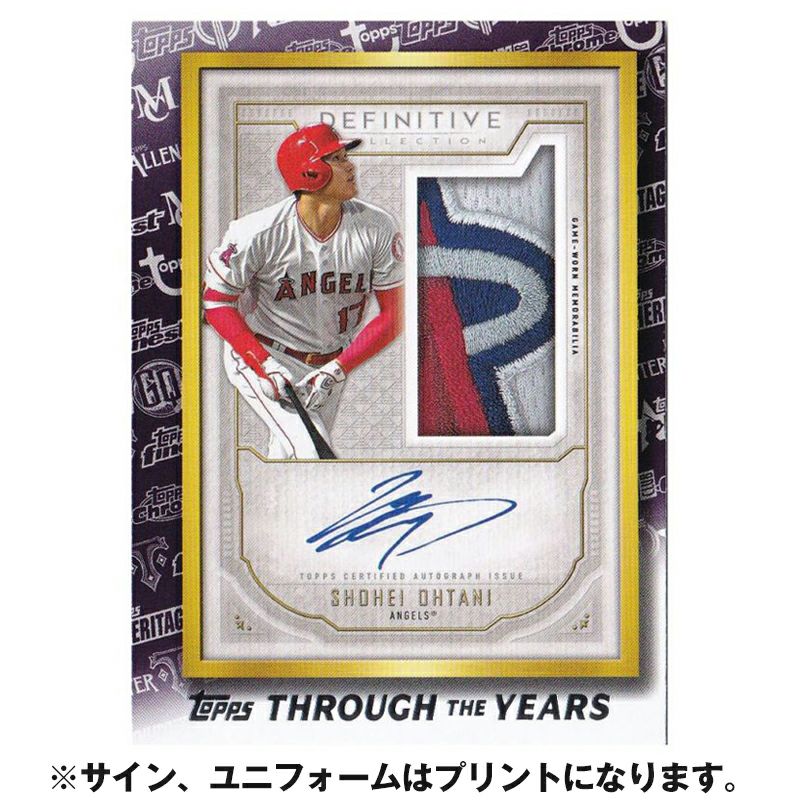 MLB 大谷翔平 エンゼルス トレカ トレーディングカード 2021 Series 1