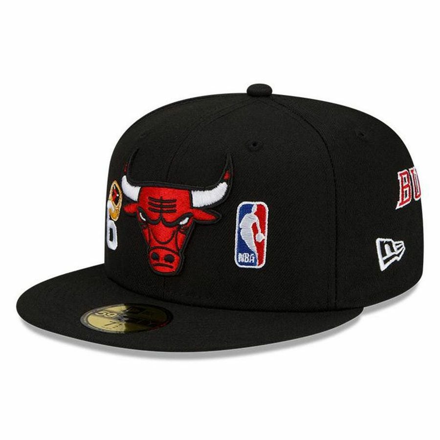 NBA シカゴ・ブルズ キャップ カウントザリングス 優勝記念 59FIFTY