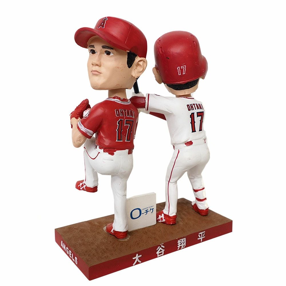 【2018体限定】大谷翔平 ボブルヘッド ANGELS 値引不可　3/2018 大谷翔平 未使用貴重！エンジェルス ボブルヘッド（首振り人形）2018