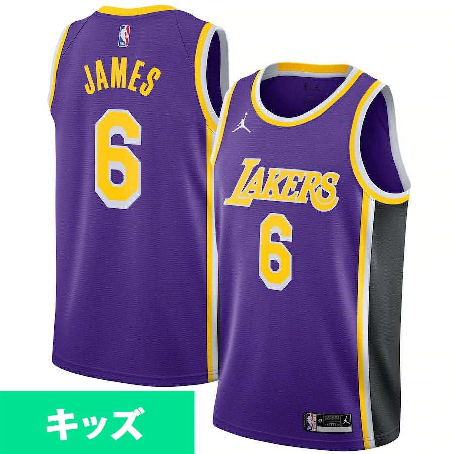 NBA レブロン・ジェイムス レイカーズ ユニフォーム ユース キッズ
