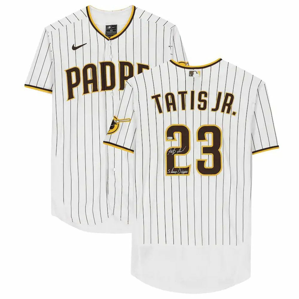 MLB タティスJr. パドレス ユニフォーム オーセンティック 直筆サイン