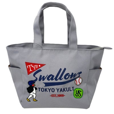 つば九郎 東京ヤクルトスワローズ グッズ トートバック ワッペン 