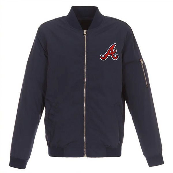 MLB アトランタ・ブレーブス ジャケット XL VINTAGE ナイロンジャケット 「ヴィンテージ古着」MLB アトランタ