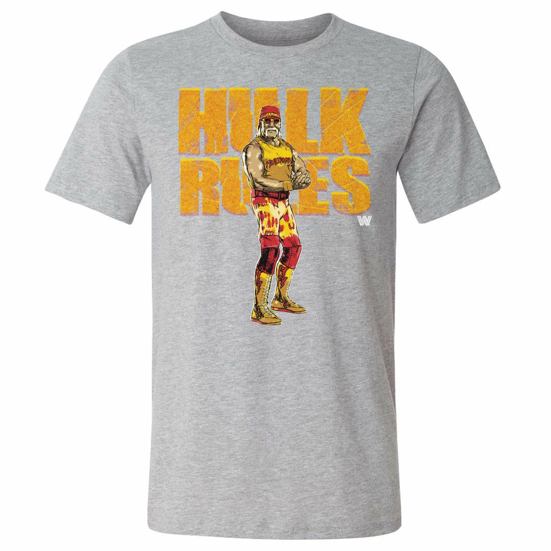 WWE ハルク・ホーガン Tシャツ Legends Hulk Rules 500Level ヘザー