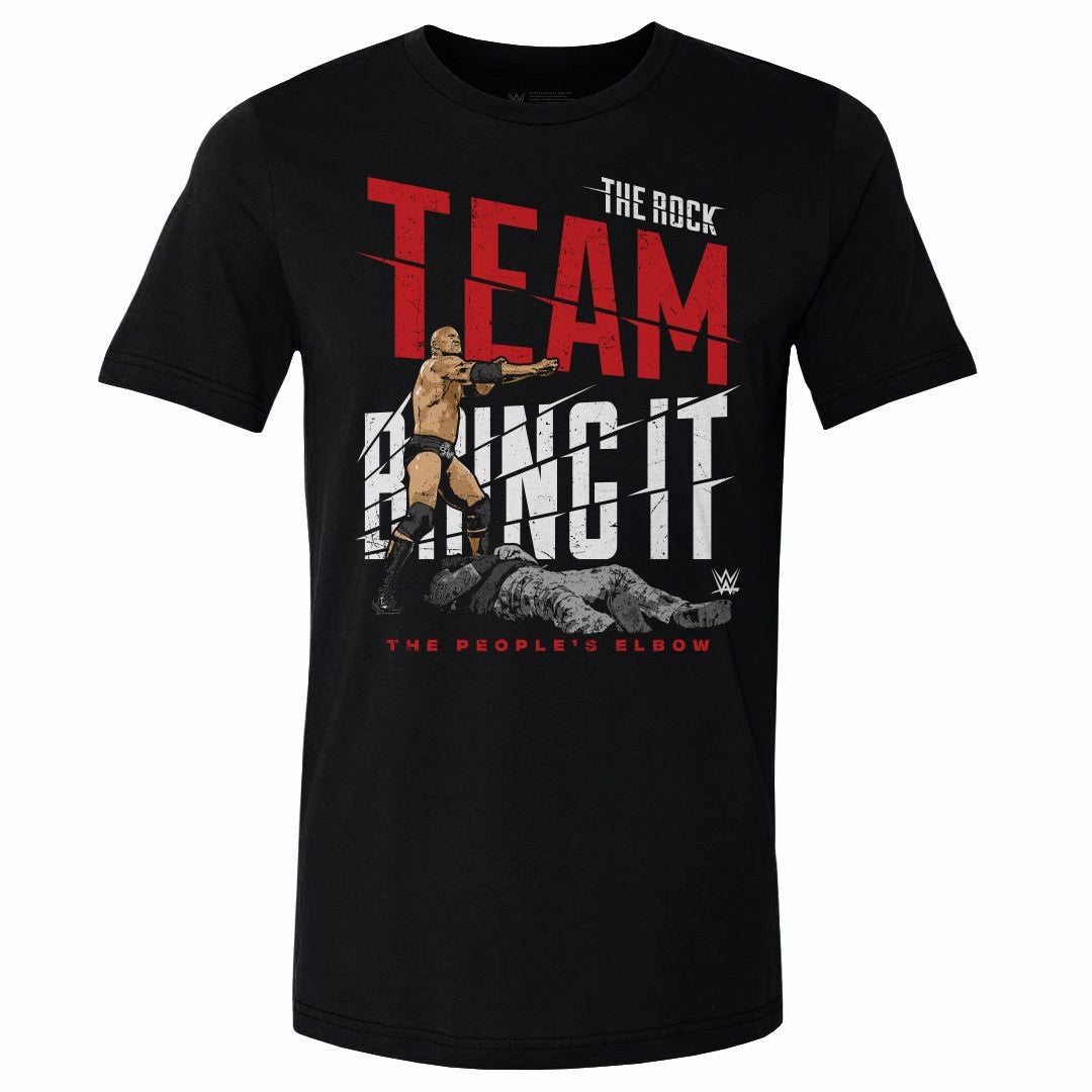 WWE ザ・ロック ドウェイン/ジョンソン Tシャツ Legends Team Bring It
