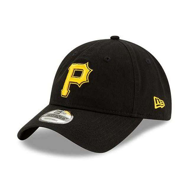 MLB パイレーツ キャップ ニューエラ ブラック メンズ - MLB