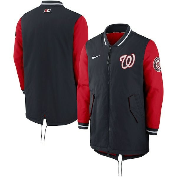 ナイキ　クリーブランドインディアンス　フルジップジャケット　サイズM MLB クリーブランド・インディアンス ジャケット/アウター Authentic