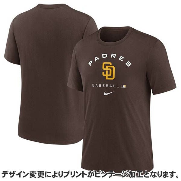 ナイキ　MLB Tシャツ(パドレス・カブス) MLB パドレス Tシャツ 選手着用アイテム 選手着用 ナイキ メンズ - MLB