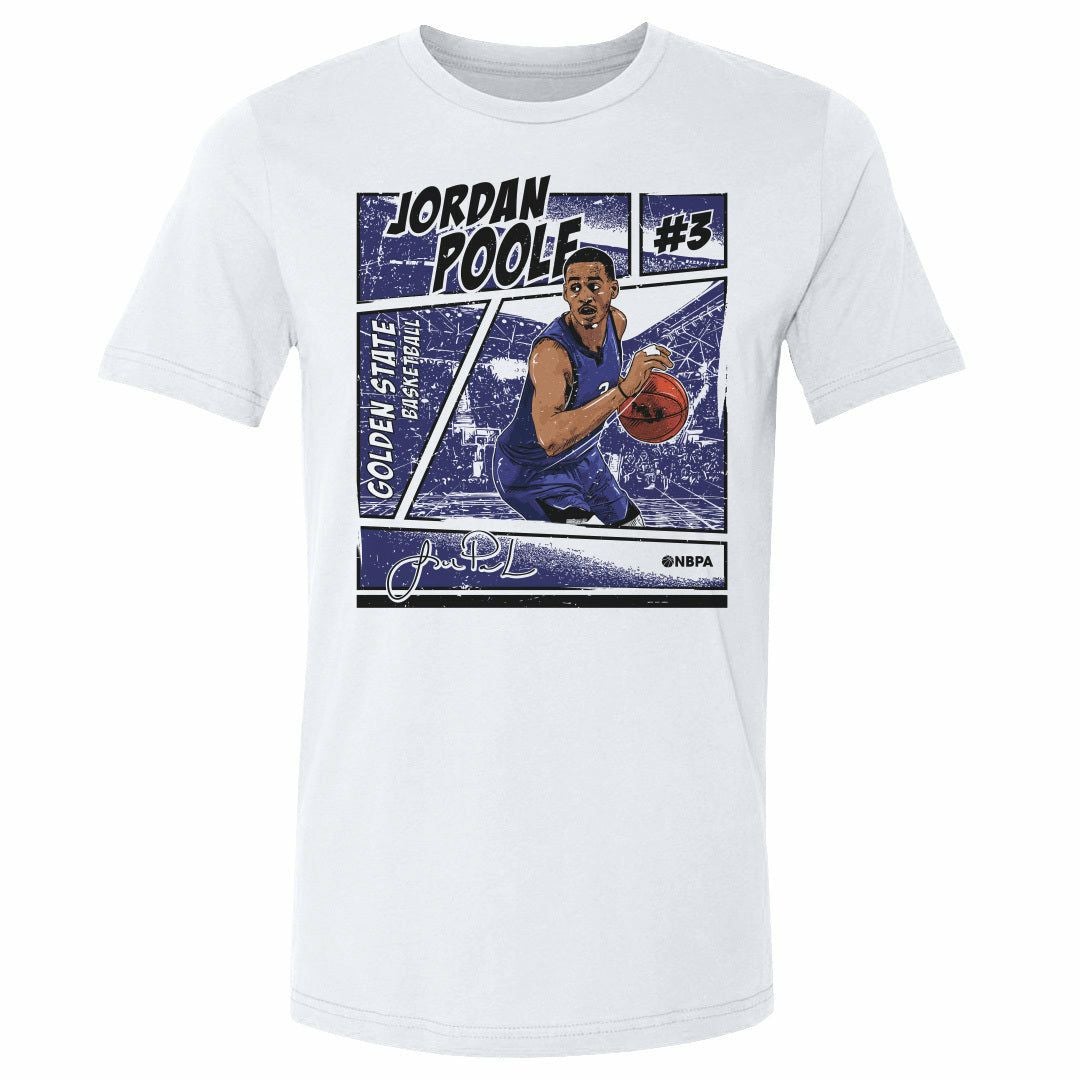 nba サイン入りTシャツ ウォーリアーズ　ジョーダンプール NBA ジョーダン・プール ウォリアーズ Tシャツ Golden State Comic