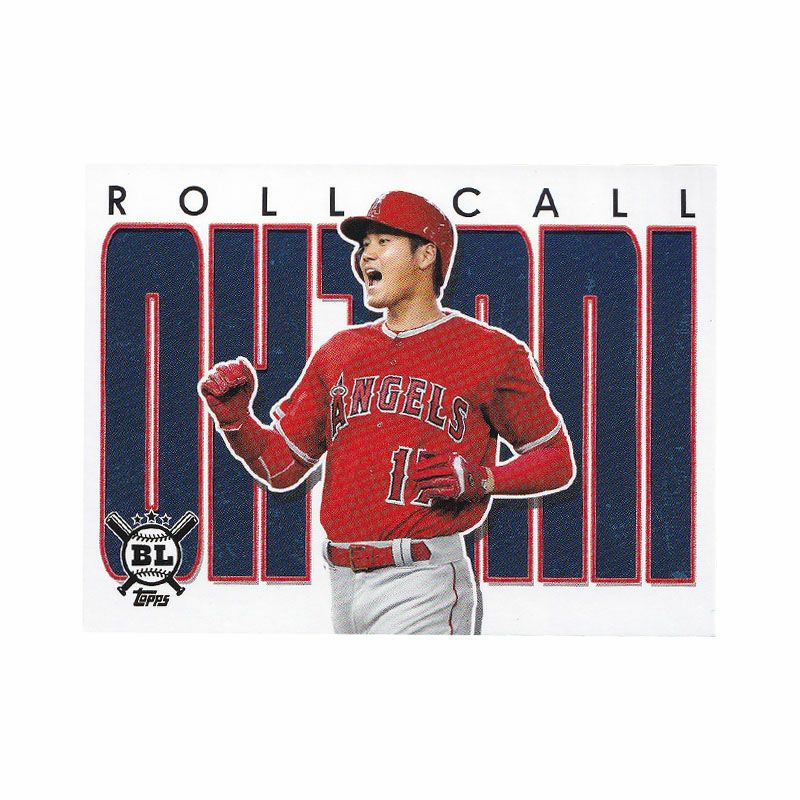 大谷翔平エンジェルス　ROLL CALL MLB 大谷翔平 エンゼルス トレーディングカード 2020 Big League Roll