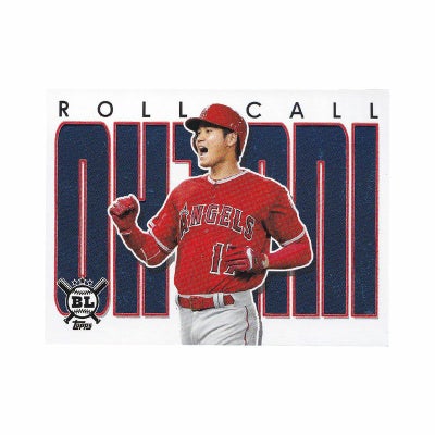 MLB 大谷翔平 エンゼルス トレーディングカード 2020 Big League Roll 