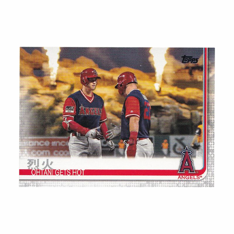MLB 大谷翔平 トラウト エンゼルス トレーディングカード 2019 Series