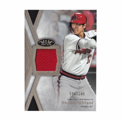 MLB 大谷翔平 エンゼルス トレーディングカード ジャージカード 限定 
