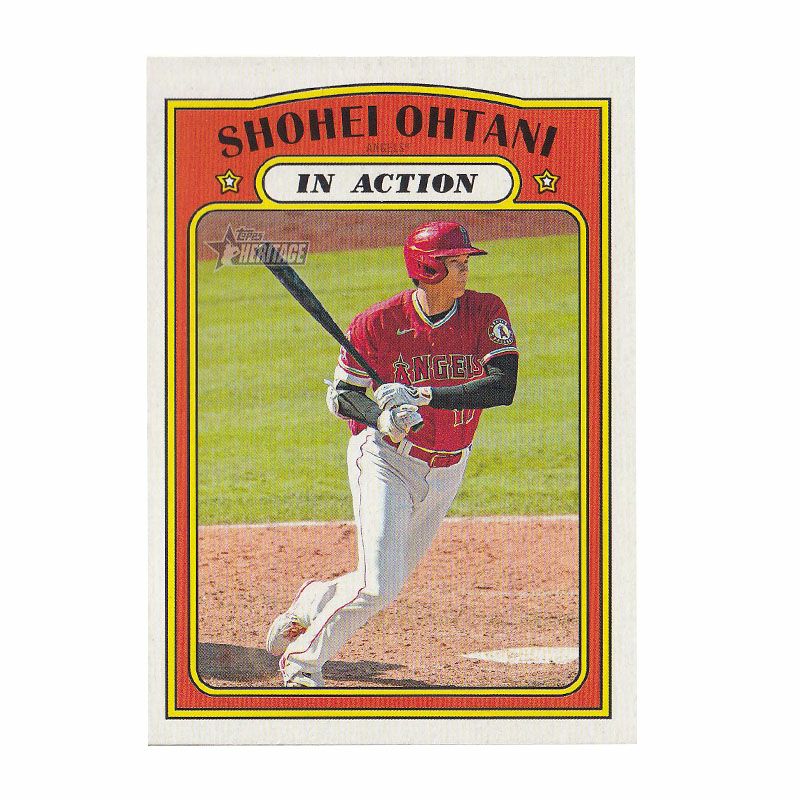 MLB 大谷翔平 エンゼルス トレーディングカード Heritage In Action