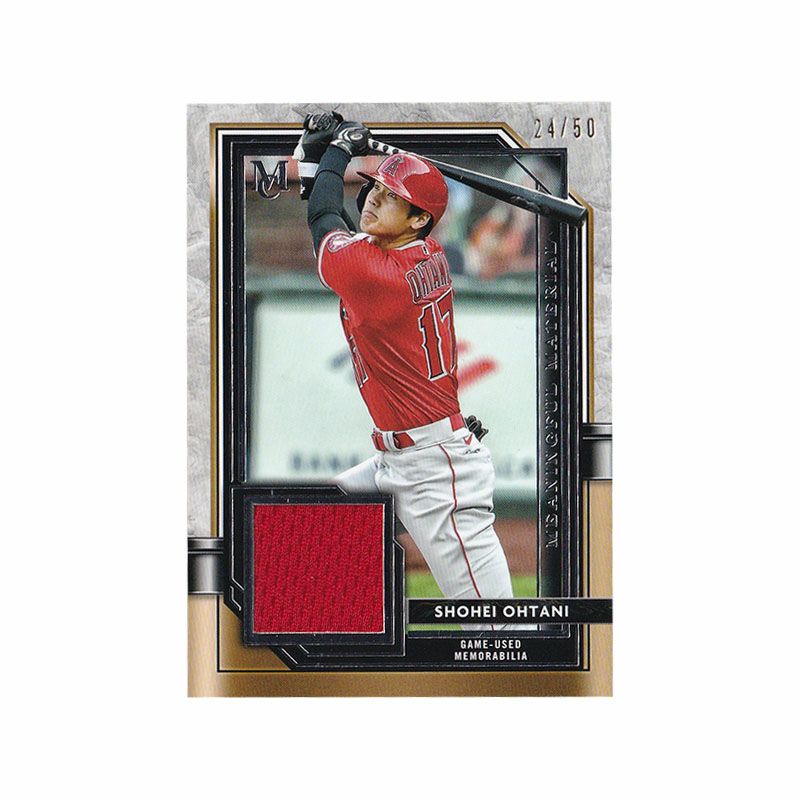 MLB 大谷翔平 エンゼルス トレーディングカード ジャージカード 限定